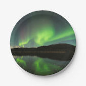 Curling Aurora Papieren Bordje (Voorkant)