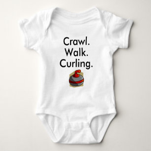 Curling Baby Body Romper