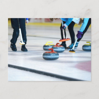 Curling Briefkaart
