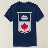 Curling Canada Classic TShirt (Design voorkant)