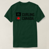 CURLING CANADA LOGO T-SHIRT (Design voorkant)