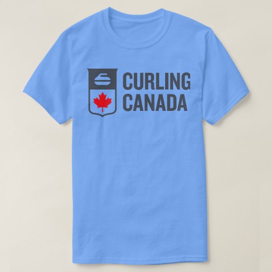 CURLING CANADA SPORT LOGO T-SHIRT (Design voorkant)