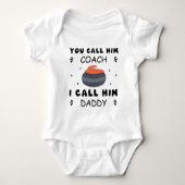 Curling Coaching - Curling Dad - Curler Romper (Voorkant)