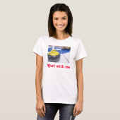 Curling, Curl met mij T-shirt (Voorkant volledig)