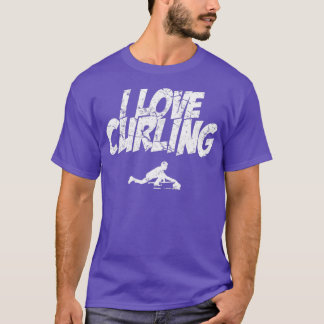 Curling Curler 10 T-shirt
