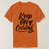 Curling Curler 20 T-shirt (Design voorkant)