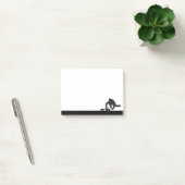 Curling Curler Athlete Sport Silhouette Post-it® Notes (Kantoor)