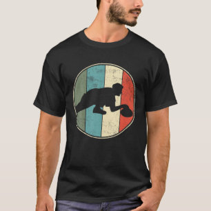 Curling Curler Retro T-shirt