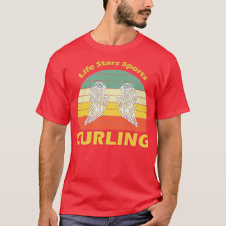Curling Curling Sport T-shirt