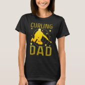 Curling Dad T-shirt (Voorkant)