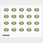 Curling Drinking Team Ronde Sticker (Vel)