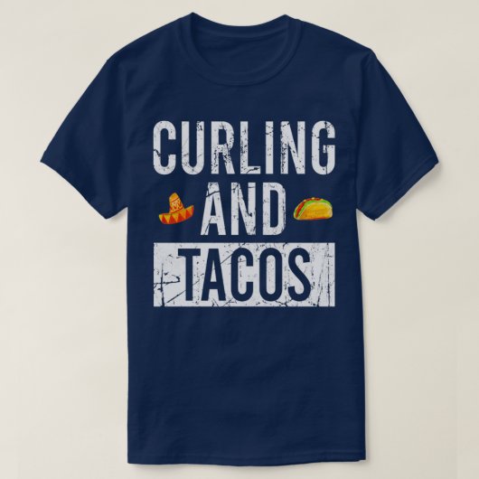 Curling en Tacos 3 T-shirt (Design voorkant)