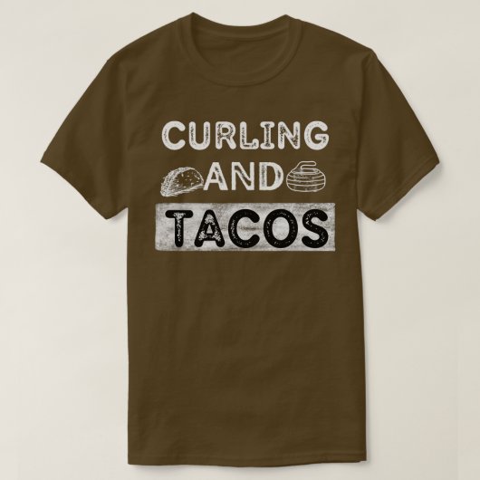 Curling en Tacos 5 T-shirt (Design voorkant)