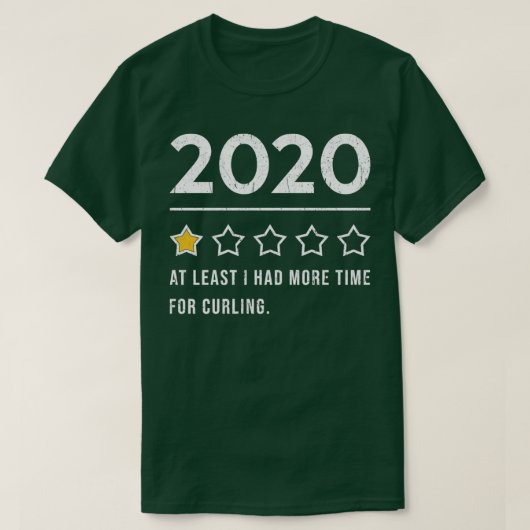 Curling Gezegde 2020 T-shirt (Design voorkant)