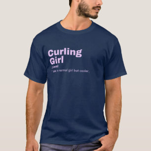 Curling Girl - Curling T-shirt