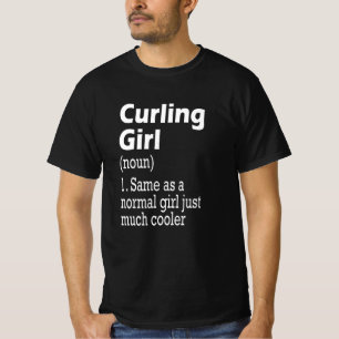 Curling Girl T-shirt