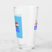 Curling Glas (Links)