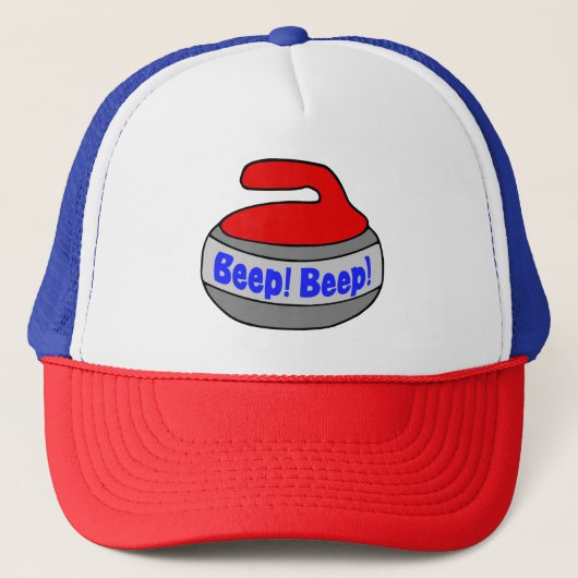 Curling handdoek piep! Piep! Trucker Pet (Voorkant)