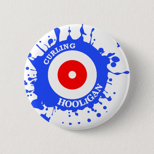 Curling Hooligan Ronde Button 5,7 Cm (Voorkant)