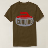 Curling Ice sport Curling Lover Gift Idee 2 T-shirt (Design voorkant)