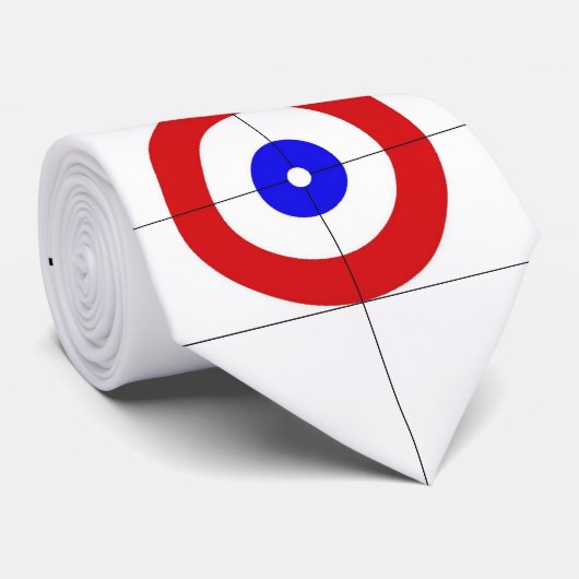 Curling IJ-Stropdas Stropdas (Opgerold)