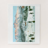 Curling in Zwitserland Legpuzzel (Verticaal)