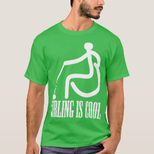 Curling is het Shirt voor het krullen van de paral
