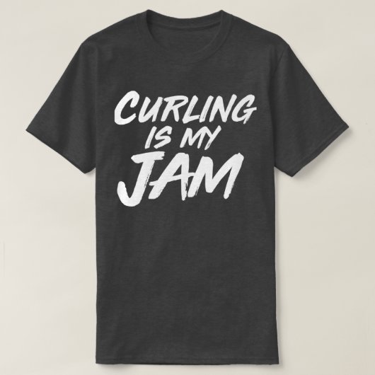 Curling is mijn jam 2 t-shirt (Design voorkant)