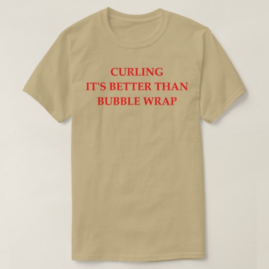 Curling Joke 7 T-shirt (Design voorkant)