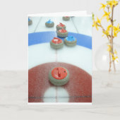 Curling Kaart (Gele Bloem)