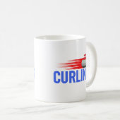 Curling Koffiemok (Voorkant rechts)