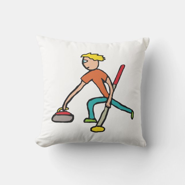 Curling Kussen (Voorkant)
