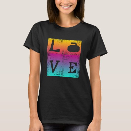 Curling Love T-shirt (Voorkant)