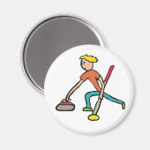 Curling Magneet (Voorkant / Achterkant)