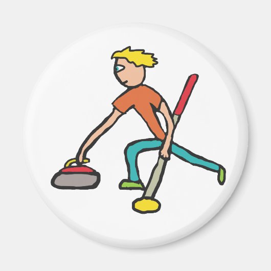 Curling Magneet (Voorkant)