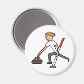 Curling Magneet (Voorkant / Achterkant)