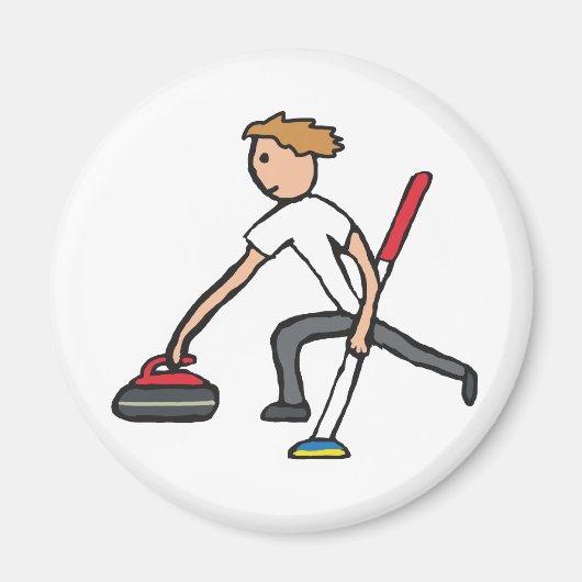 Curling Magneet (Voorkant)