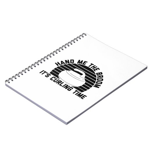 Curling Notitieboek (Linkerzijde)