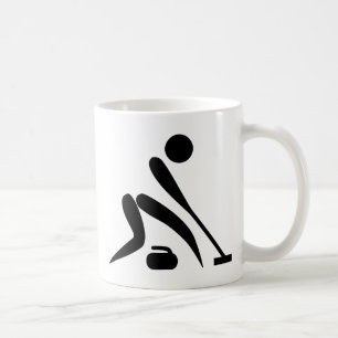 Curling Pictogram Koffiemok