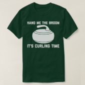 Curling Player Cadeauideeën Curler Team Sports T-shirt (Design voorkant)