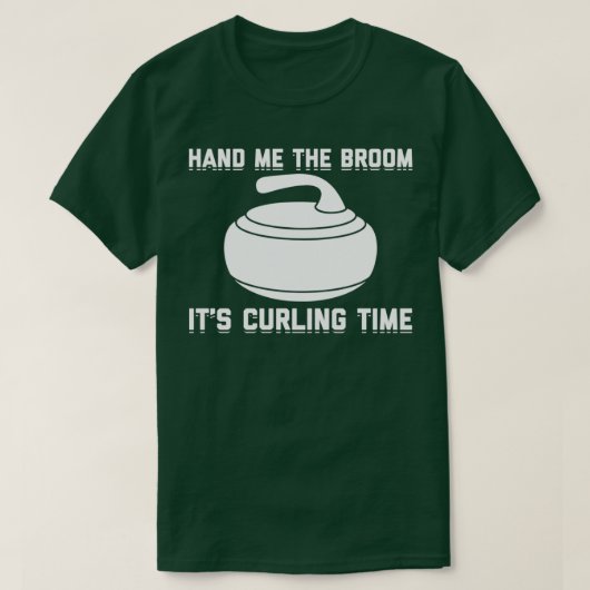 Curling Player Cadeauideeën Curler Team Sports T-shirt (Design voorkant)
