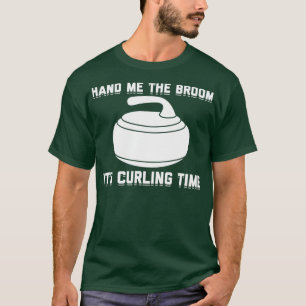 Curling Player Cadeauideeën Curler Team Sports T-shirt