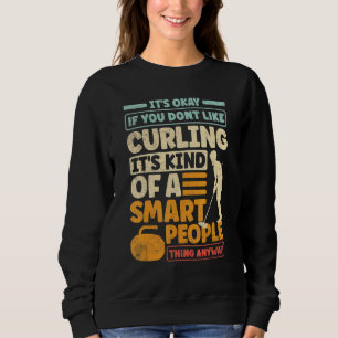 Curling Player Curler is oké als je niet van Cu ho Trui