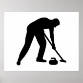 Curling player-team poster (Voorkant)