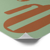 Curling Pop Art Poster (Hoek)