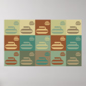 Curling Pop Art Poster (Voorkant)