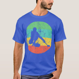 Curling Retro Curler T-shirt
