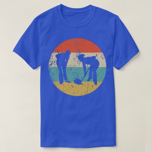 Curling  Retrocurler 3 T-shirt (Design voorkant)