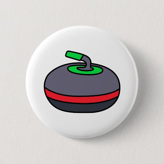 Curling Rock Ronde Button 5,7 Cm (Voorkant)