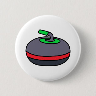 Curling Rock Ronde Button 5,7 Cm